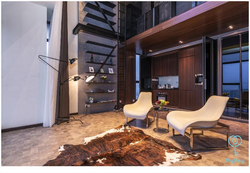 星汇吉隆坡型格麦基全球公寓式酒店 外观 照片 Interior of a duplex apartment