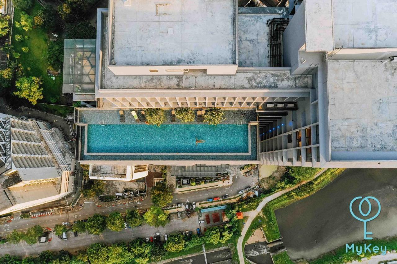 星汇吉隆坡型格麦基全球公寓式酒店 外观 照片 Aerial view of the hotel