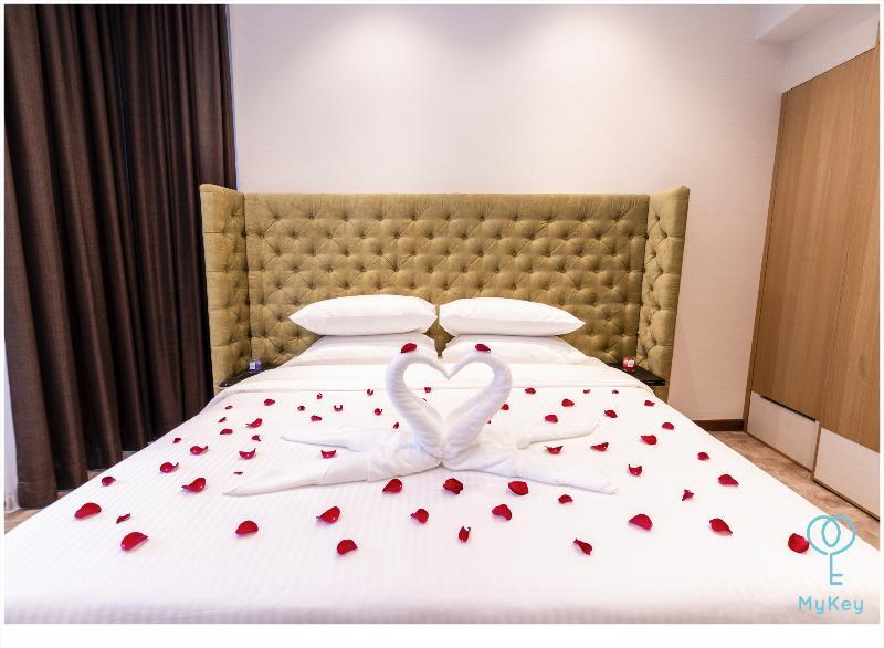 星汇吉隆坡型格麦基全球公寓式酒店 外观 照片 A bed with rose petals