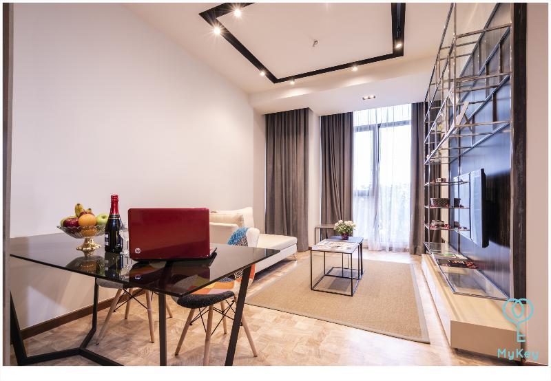 星汇吉隆坡型格麦基全球公寓式酒店 外观 照片 A living room in a serviced apartment in Beijing, China